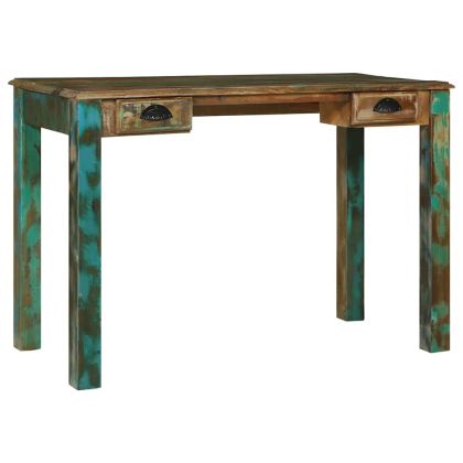 Бюро Кафяво 112 x 55 x 76 см Масивна регенерирана дървесина