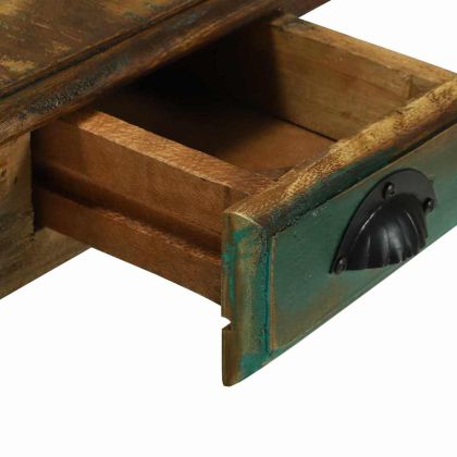 Бюро Кафяво 112 x 55 x 76 см Масивна регенерирана дървесина