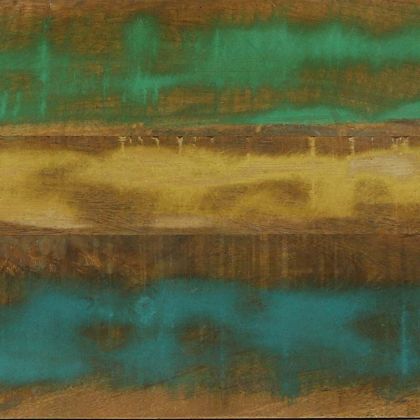 Бюро Кафяво 112 x 55 x 76 см Масивна регенерирана дървесина