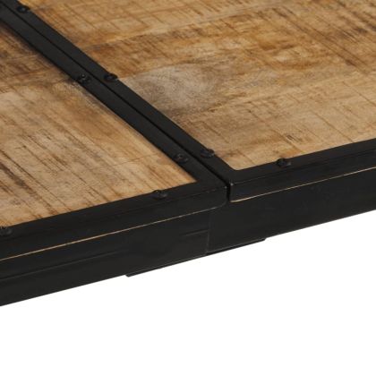 Бар маса 150x55x107 см масивно грубо мангово дърво