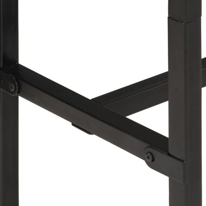 Бар маса 150x55x107 см масивно грубо мангово дърво