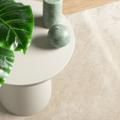 Килим OVIEDO с къс косъм, бежов, 200x280 см