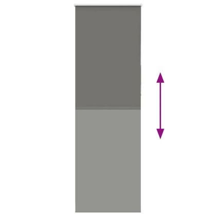 Ролетна щора Blackout Сив 70x230 см ширина на тъканта 65,7 см