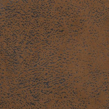 Разтегателен диван с подлакътници кафяв 54 см изкуствена кожа