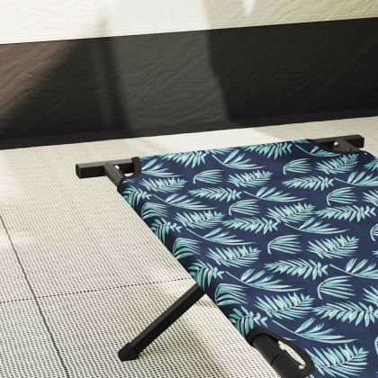 Сгъваемо къмпинг легло Листо 2 pcs Гора 193 x 69 x 45 см