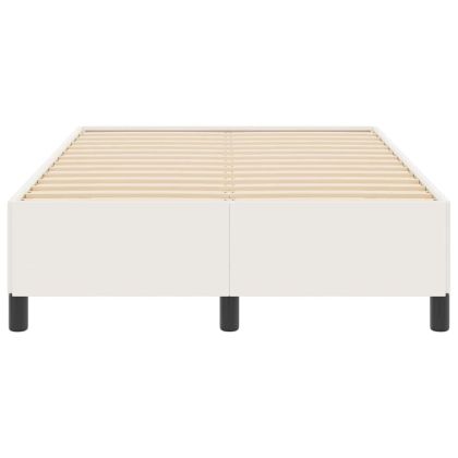 Рамка за легло Крем 120 x 190 cm Кадифе