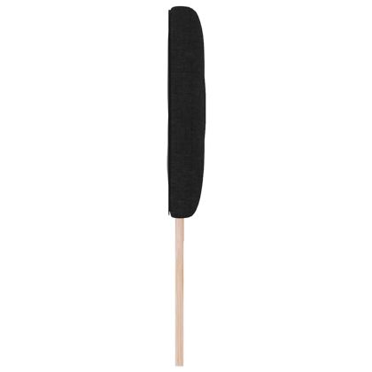 Облегалка за глава с таблото Черно 180 cm Изкуствена