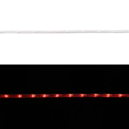 Светещо въже с 120 LED светодиода Червено 5 m ПВЦ