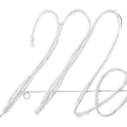 Коледен знак Червено 99 x 55 x 13 см Желязо