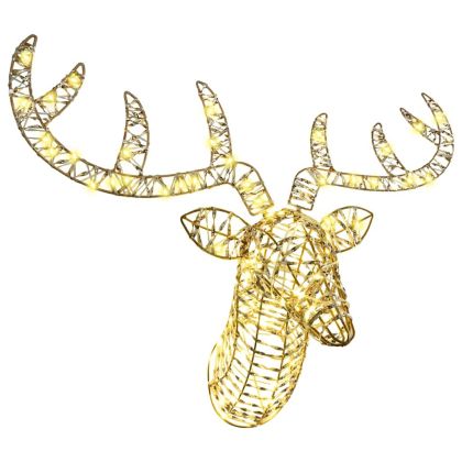 Дядо Коледа, който дърпа шейна Топло бяло PET