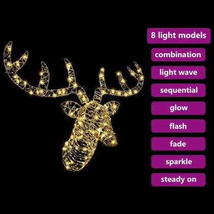 Дядо Коледа, който дърпа шейна Топло бяло PET