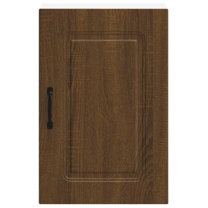 Кухненски стенен шкаф, Kalmar, кафяв дъб, инженерно дърво