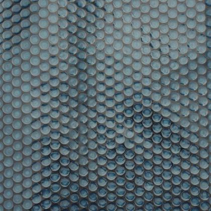 Плаващо соларно покривало за басейн, PE, 549 см, черно и синьо