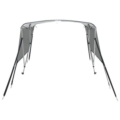 Тента за лодка с 3 дъги мрежести страници 183x(170-182)x137 см