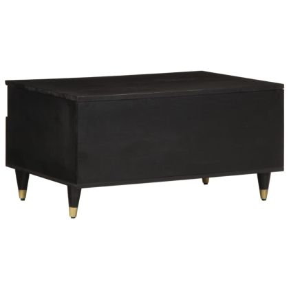 Маса за кафе, 80x54x40 см, мангово дърво масив