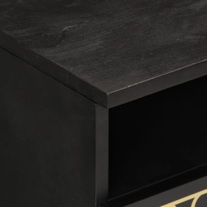 Маса за кафе, 80x54x40 см, мангово дърво масив