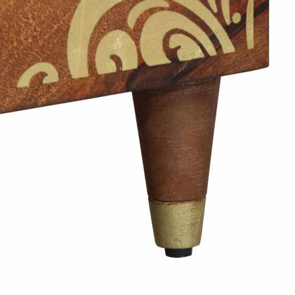 Служебен шкаф Кафяво 60 x 33 x 75 cm Солидно мангово дърво