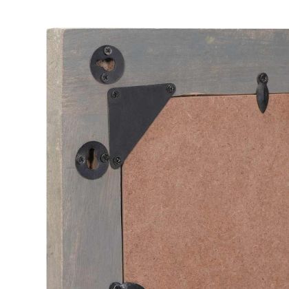 Огледало за баня с огледало Сив 70 x 50 x 2,5 см