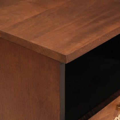 Шкафове и стелажи за съхранение на медии Кафяво