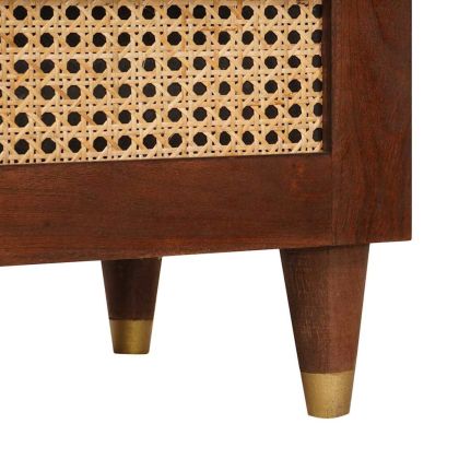 Шкафове и стелажи за съхранение на медии Кафяво