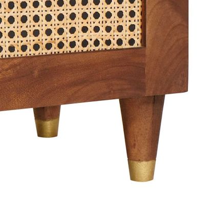 Шкафове и стелажи за съхранение на медии с чекмедже Кафяво