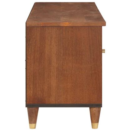 Шкафове и стелажи за съхранение на медии с чекмедже Кафяво