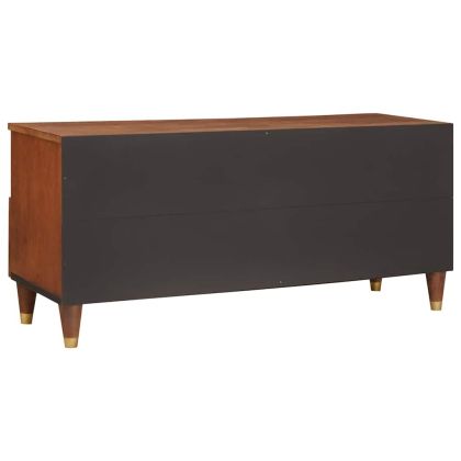 Шкафове и стелажи за съхранение на медии с чекмедже Кафяво