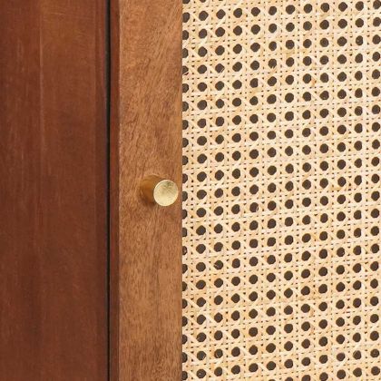 Шкаф за баня с рафт Кафяво 38 x 33,5 x 58 см Инженерно дърво