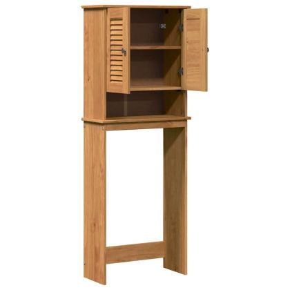 Тоалетна Шкаф с рафт с врата VIGO Меденокафяво 60 x 27 x 161 см