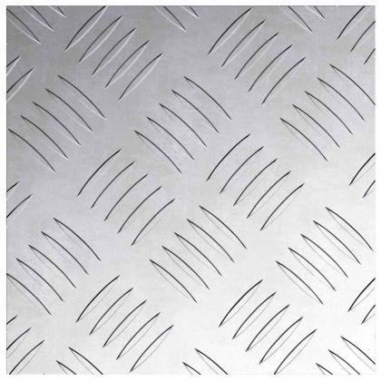 Шахматни плочи 2 pcs Сребрист 20 x 20 cm Алуминий