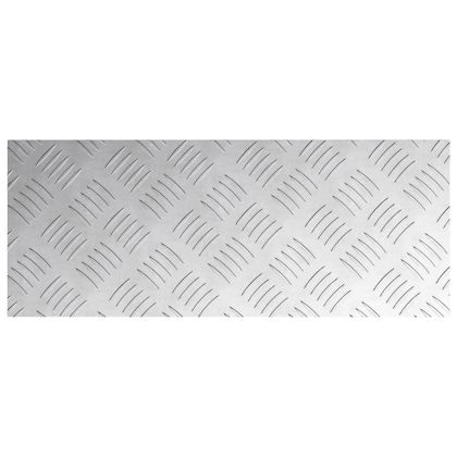 Шахматни плочи 2 pcs Сребрист 50 x 20 cm Алуминий