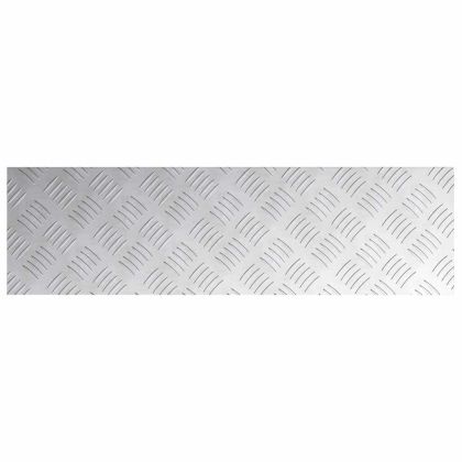 Шахматни плочи 4 pcs Сребрист 70 x 20 cm Алуминий