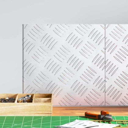 Шахматни плочи 2 pcs Сребрист 30 x 30 cm Алуминий