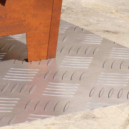 Шахматни плочи 2 pcs Сребрист 60 x 40 cm Алуминий