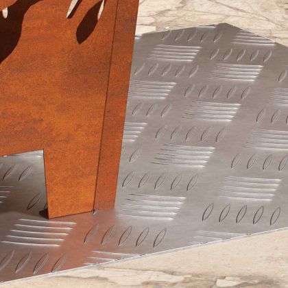 Шахматни плочи 2 pcs Сребрист 50 x 50 cm Алуминий