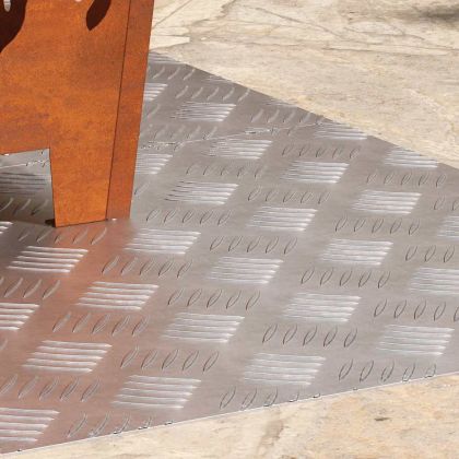 Шахматни плочи 2 pcs Сребрист 80 x 50 cm Алуминий