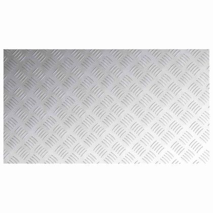 Шахматни плочи 2 pcs Сребрист 90 x 50 cm Алуминий