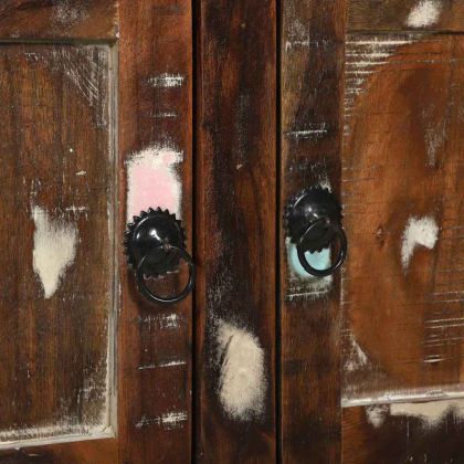 Масичка за кафе Многоцветен Солидно възстановено дърво