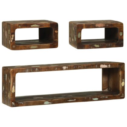 Комплект шкафове за телевизор с рафт със съхранение 3 pcs