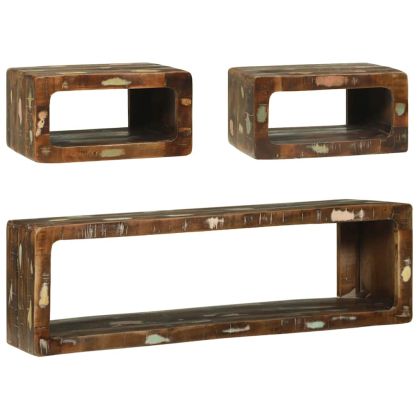 Комплект шкафове за телевизор с рафт със съхранение 3 pcs