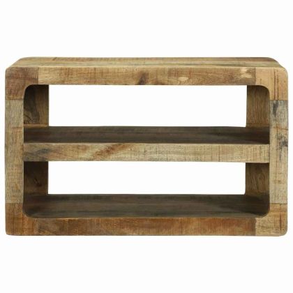 ТВ шкаф Кафяво 60 x 32 x 36 см Масивна дървесина от манго