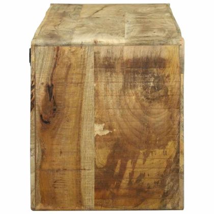 ТВ шкаф Кафяво 100 x 32 x 36 см Масивна дървесина от манго