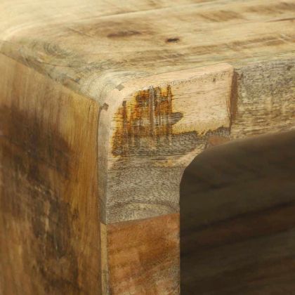 ТВ шкаф Кафяво 100 x 32 x 36 см Масивна дървесина от манго