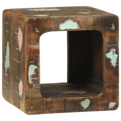 Модул за телевизор 2 pcs Многоцветен регенерирано дърво масив