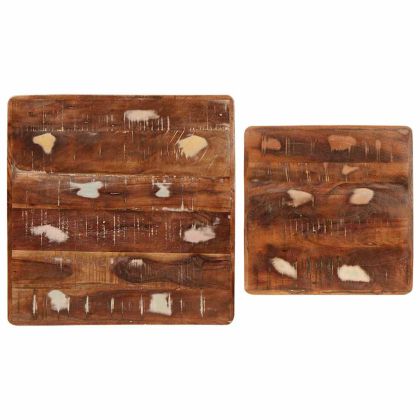 Крака маси Кафяво Солидно мангово дърво