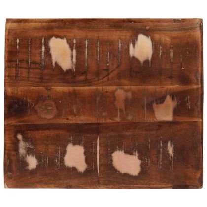 Стифиращи масички 2 pcs Кафяво Солидно възстановено дърво