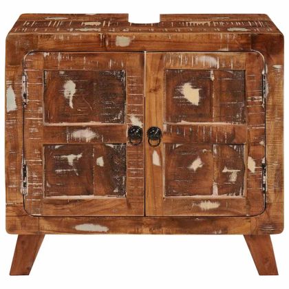 Шкаф за баня с рафт със съхранение с врата