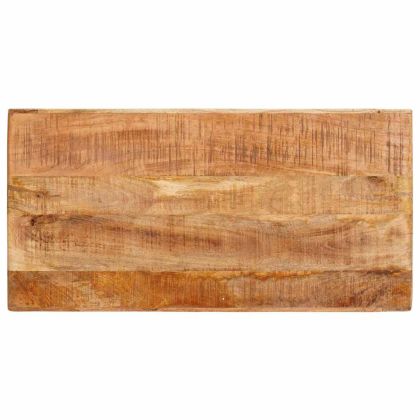 Тоалетка с рафт Кафяво 90 x 76 x 45 см мангово дърво масив