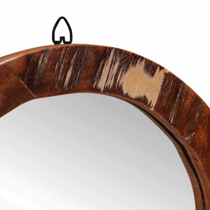 Тоалетка Кафяво 90 x 76 x 45 см Солидно рециклирано дърво