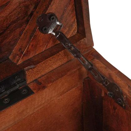 Кутия за съхранение 70 x 35 x 40 см регенерирано дърво масив